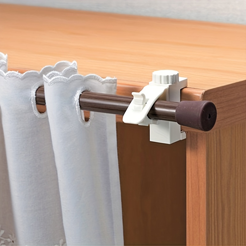 Home Textile - Staffe per aste per tende salvaspazio
