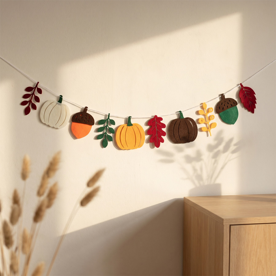 Bandiera Autunnale con Foglie  - Home Textiles Usa recensione e prezzo